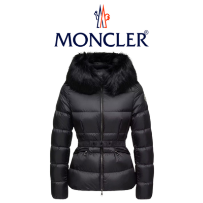 [WOMEN] MONCLER Boed 후드 트리밍 다운 자켓