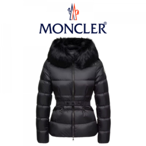 [WOMEN] MONCLER Boed 후드 트리밍 다운 자켓