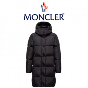 [WOMEN] MONCLER Litte 스퀘어 후드 롱 다운 자켓