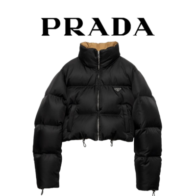 [WOMEN] PRADA 스탠드업 칼라 패딩 자켓
