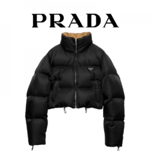 [WOMEN] PRADA 스탠드업 칼라 패딩 자켓