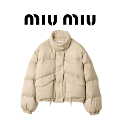 [WOMEN] MIU MIU 퐁제 다운 자켓