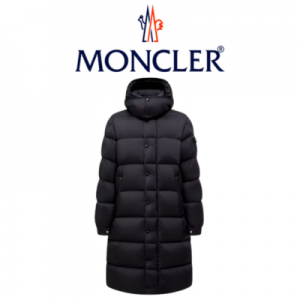[남녀공용] MONCLER Hanoverian 후드 롱 다운 자켓